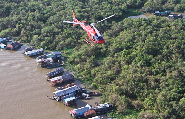 Angkor Wat Helicopter Flight Tour