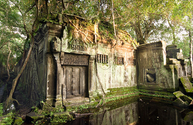 Beng Mealea Motorbike Discovery