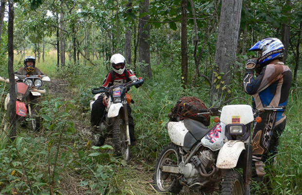 Beng Mealea Motorbike Discovery