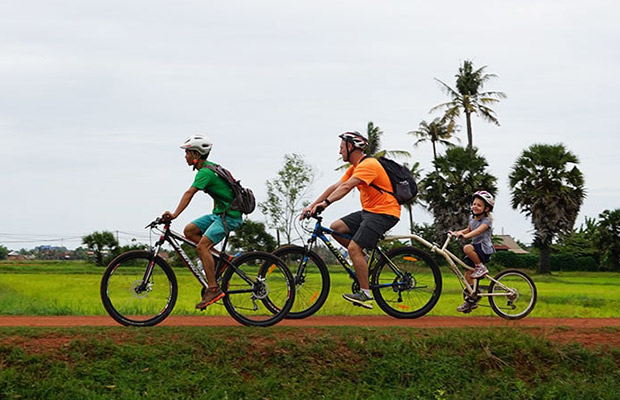 Cambodia Family Cycling Tour