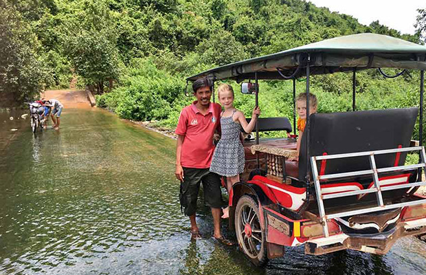 Kep Local Tuk Tuk Tour to Countryside & Pepper farm