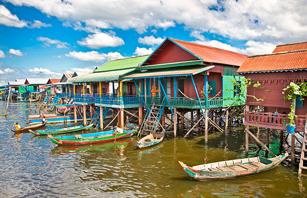 Kompong Phluk Floating Village and Tonle Sap Lake Tour