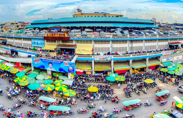 Orussey Market in Phnom Penh