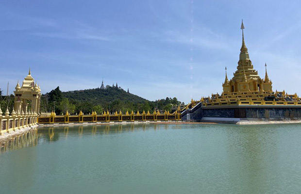 Oudong Mountain and Koh Chen Island Tour from Phnom Penh City