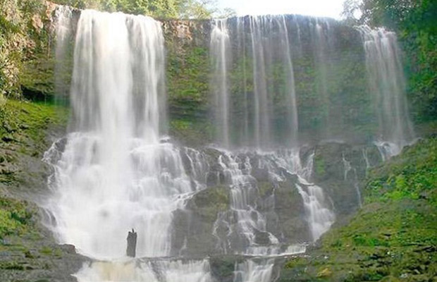 Rum Near Waterfall
