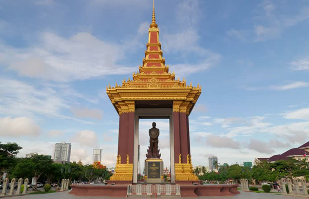 Statue of King Father Norodom Sihanouk
