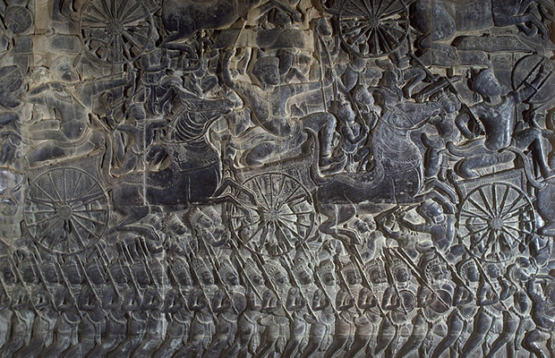 The Battle of Kurukshetra Angkor Wat